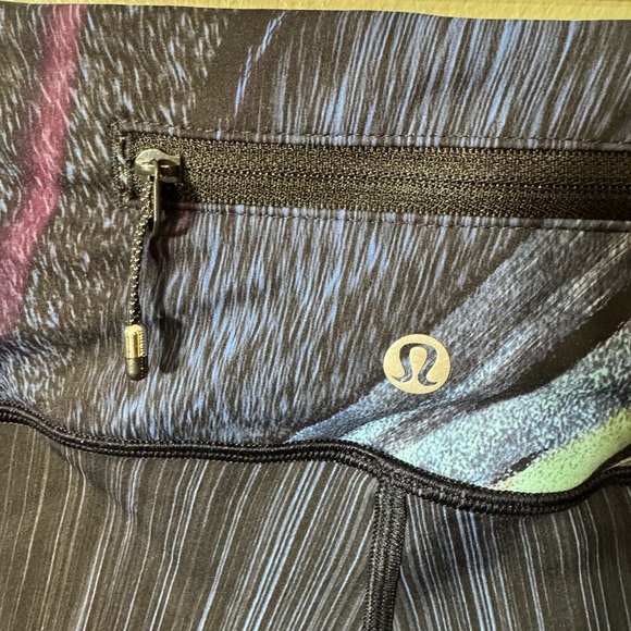 Lululemon Electrobeam speed wunder tight Nulux Leggings. Size 10. Inseam 26” - Picture 6 of 7